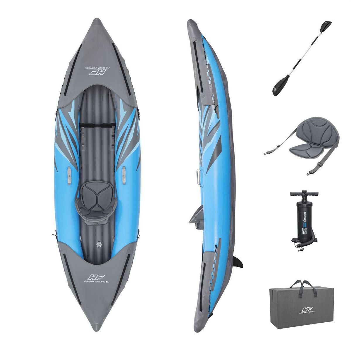 BESTWAY - Kayak HydroForce Surge Elite X1 312x96x35cm