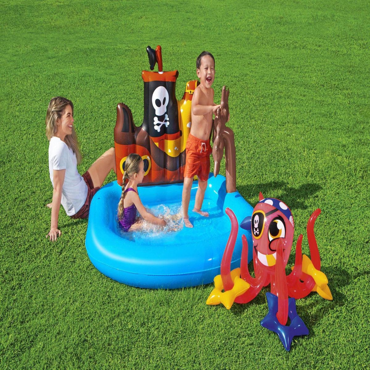 BESTWAY - Piscina de Juegos Ships Ahoy 1.40x1.30x1.04m