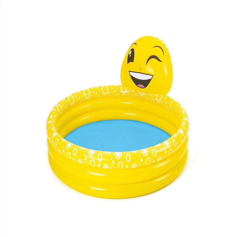BESTWAY - Piscina Rociadora Sonrisa Verano 165x144x69cm