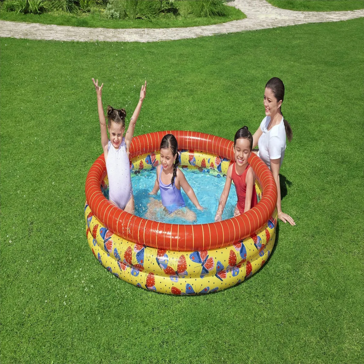 BESTWAY - Piscina Mariposas 168x38cm