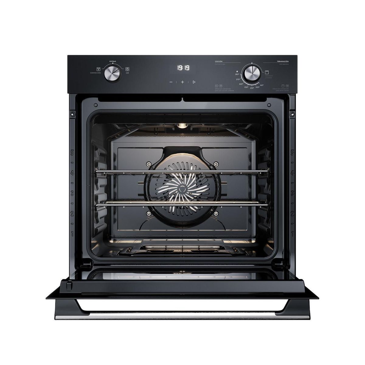 ELECTROLUX - Horno Empotrable a Gas Electrolux 80L OE8GH Negro