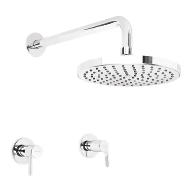 Ducha Mezcladora Monomando Camelia Acero