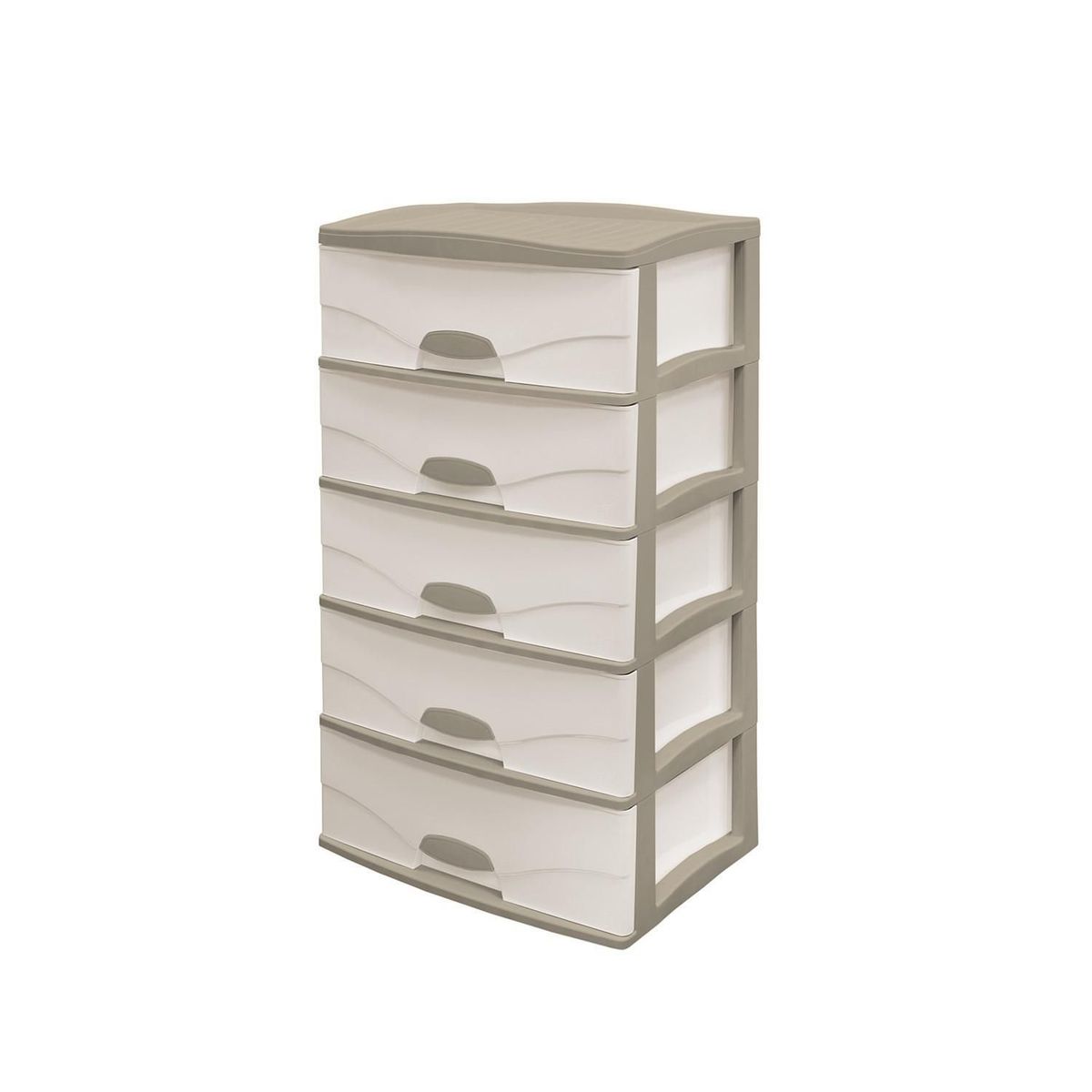 REYPLAST - Cómodo Plastica 5 Cajones Raymi Surtido