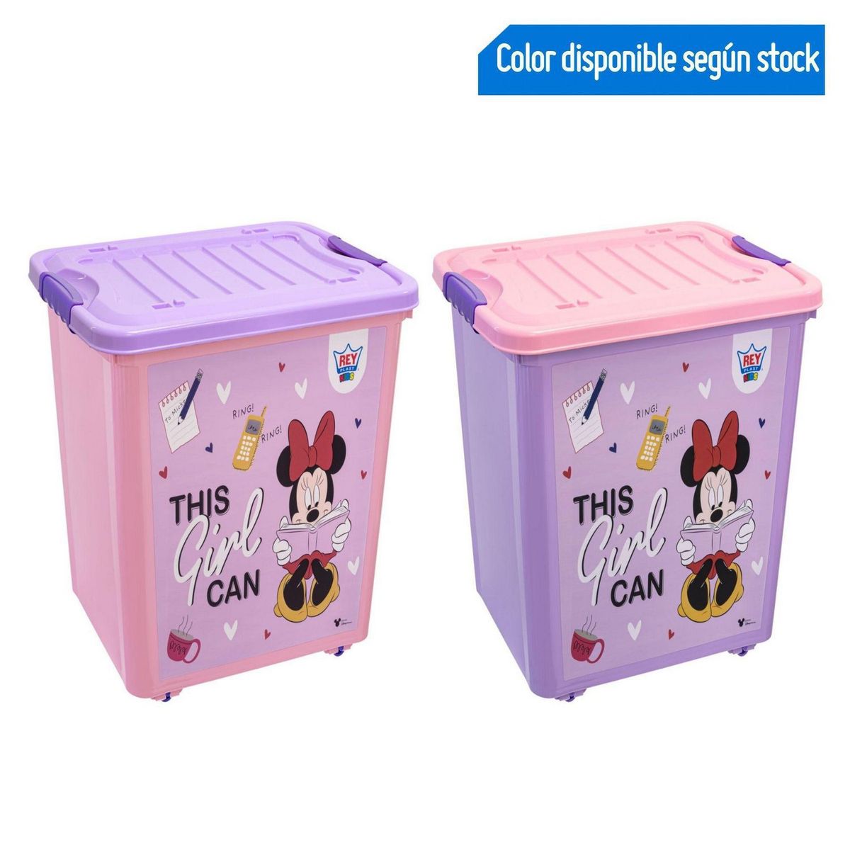 REYPLAST - Caja Organizadora Suprema Disney Minnie 27L