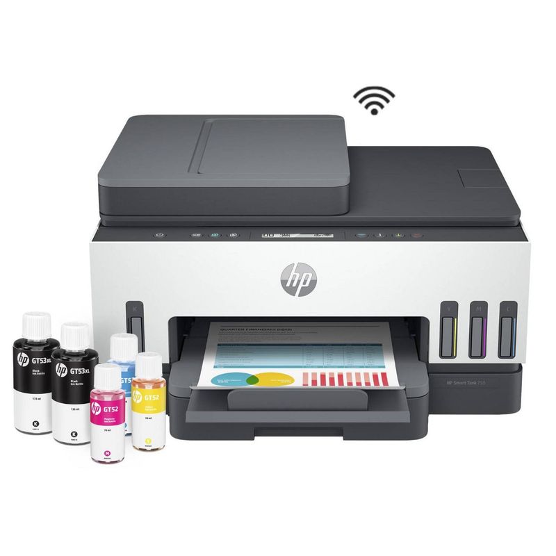 HP - Impresora HP Smart Tank 750