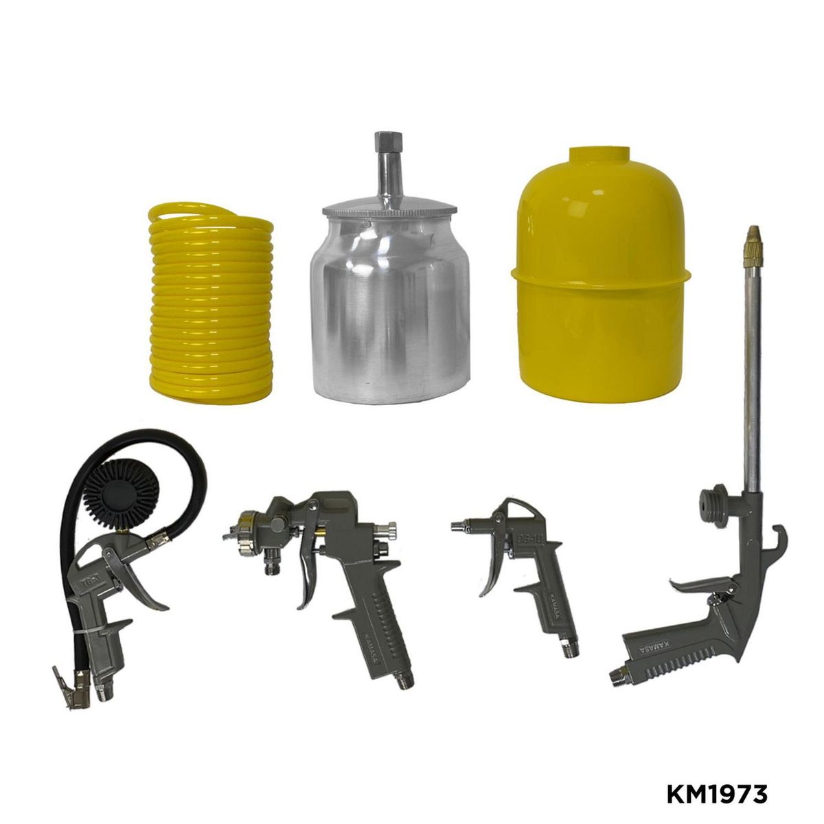 KAMASA - Juego de Pistola para Pintar 5 Piezas Kamasa