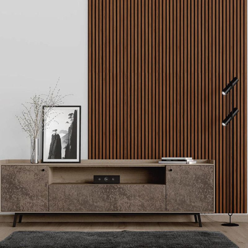 PISOPAK - WallPanel Nogal Café Mate 2.90m x 11.8 cm - Venta por unidad