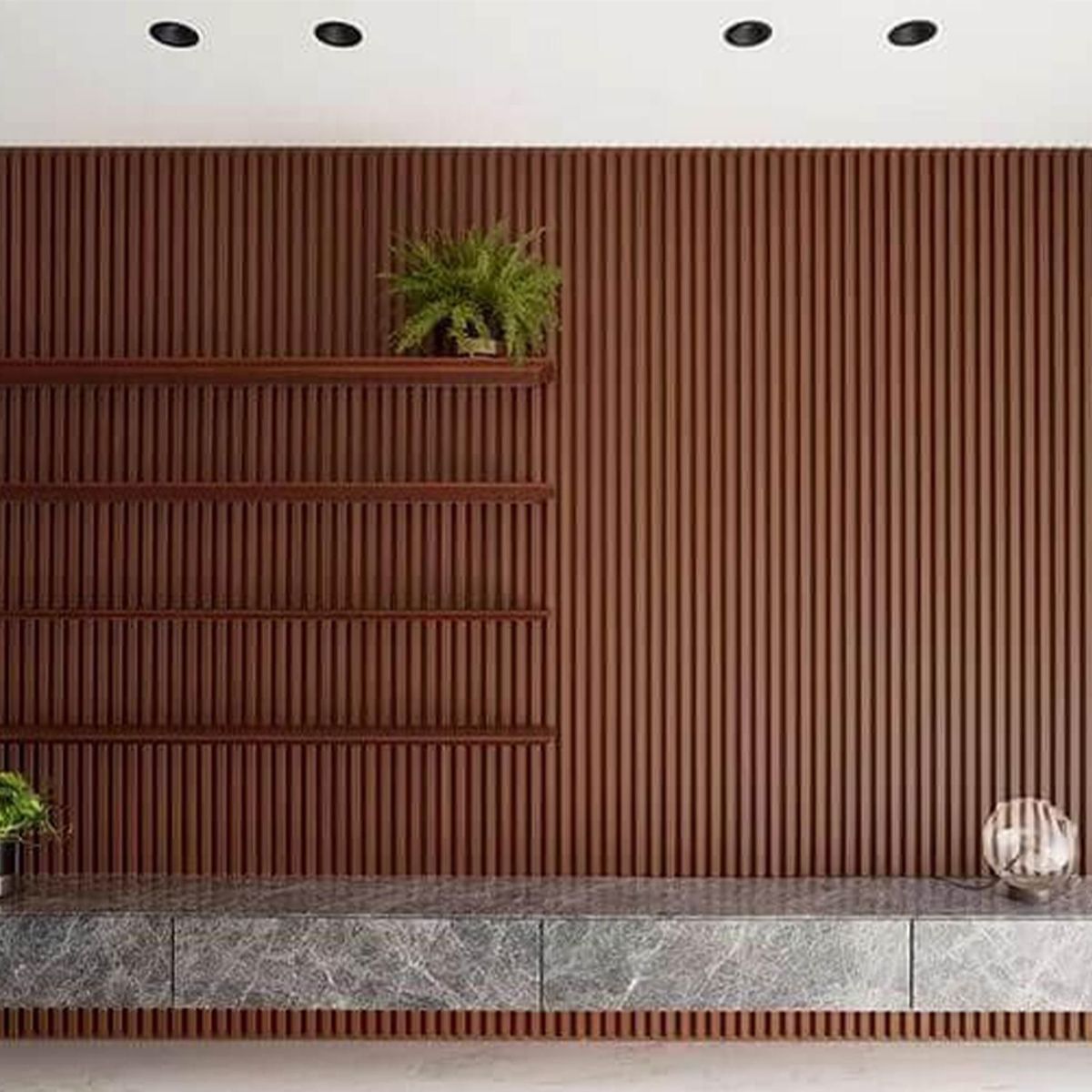 PISOPAK - WallPanel Roble Cerezo Rojo Mate 2.90m x 12.2 cm - Venta por unidad