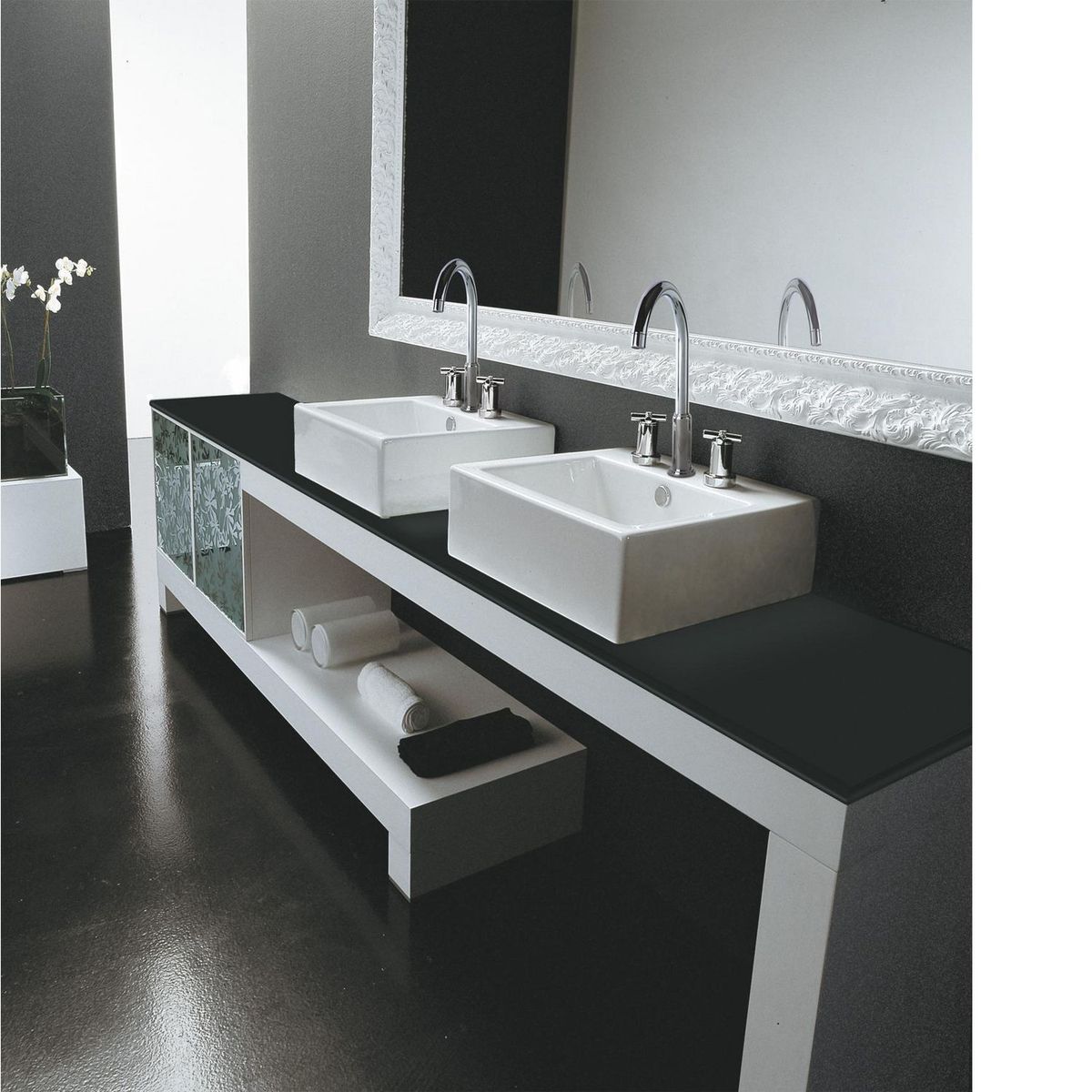 INTERMATEX - Porcelanato Meson Kenya Negro 60 x 120 cm