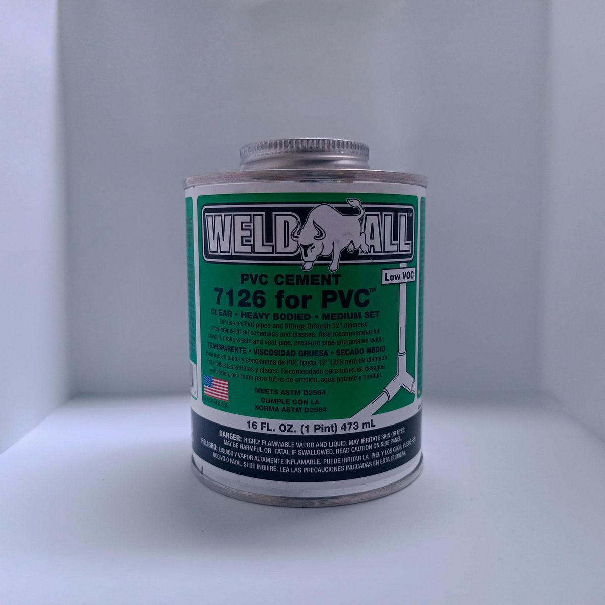  - Pegamento para PVC Weld All Verde 473 ml