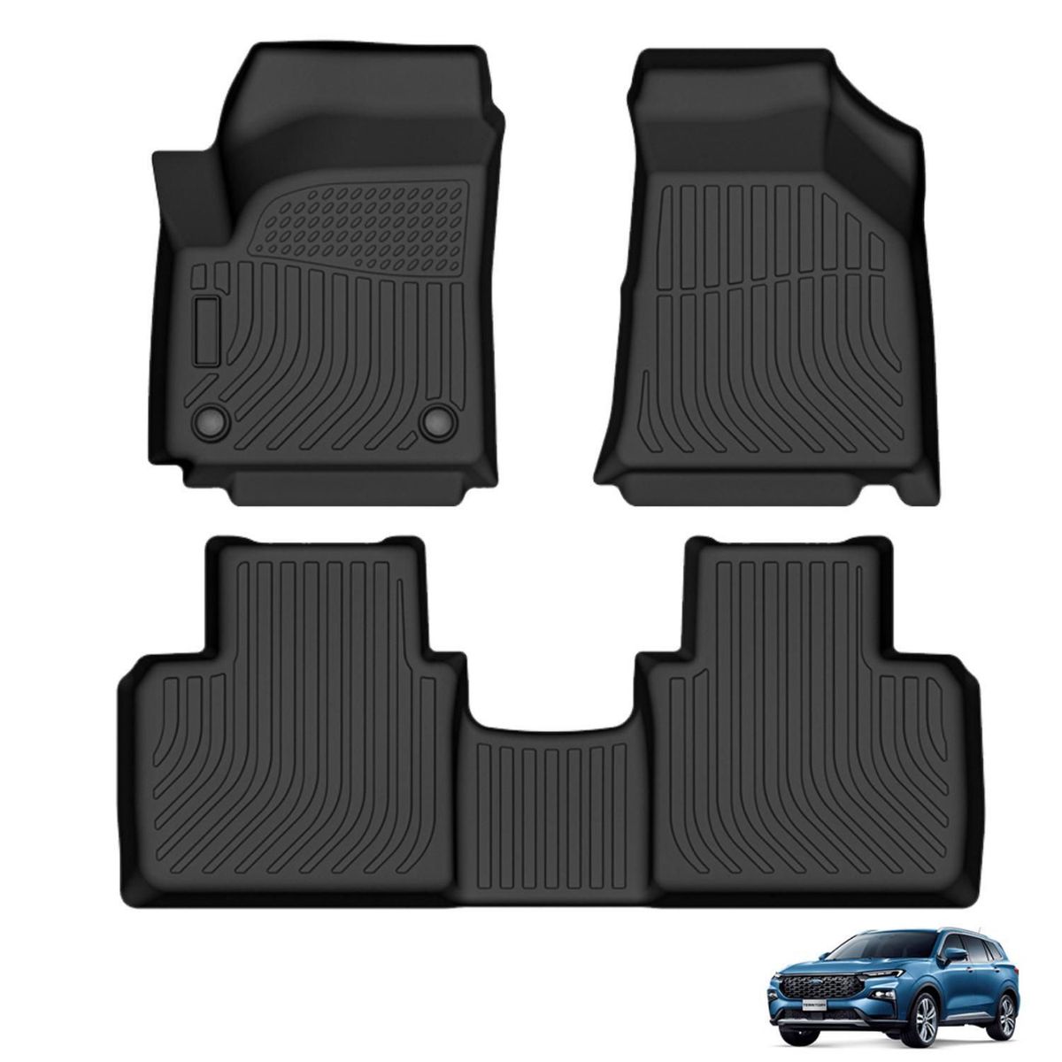 TECGO - Protector Cubre Piso 5D TPE FORD TERRITORY 2020-2022