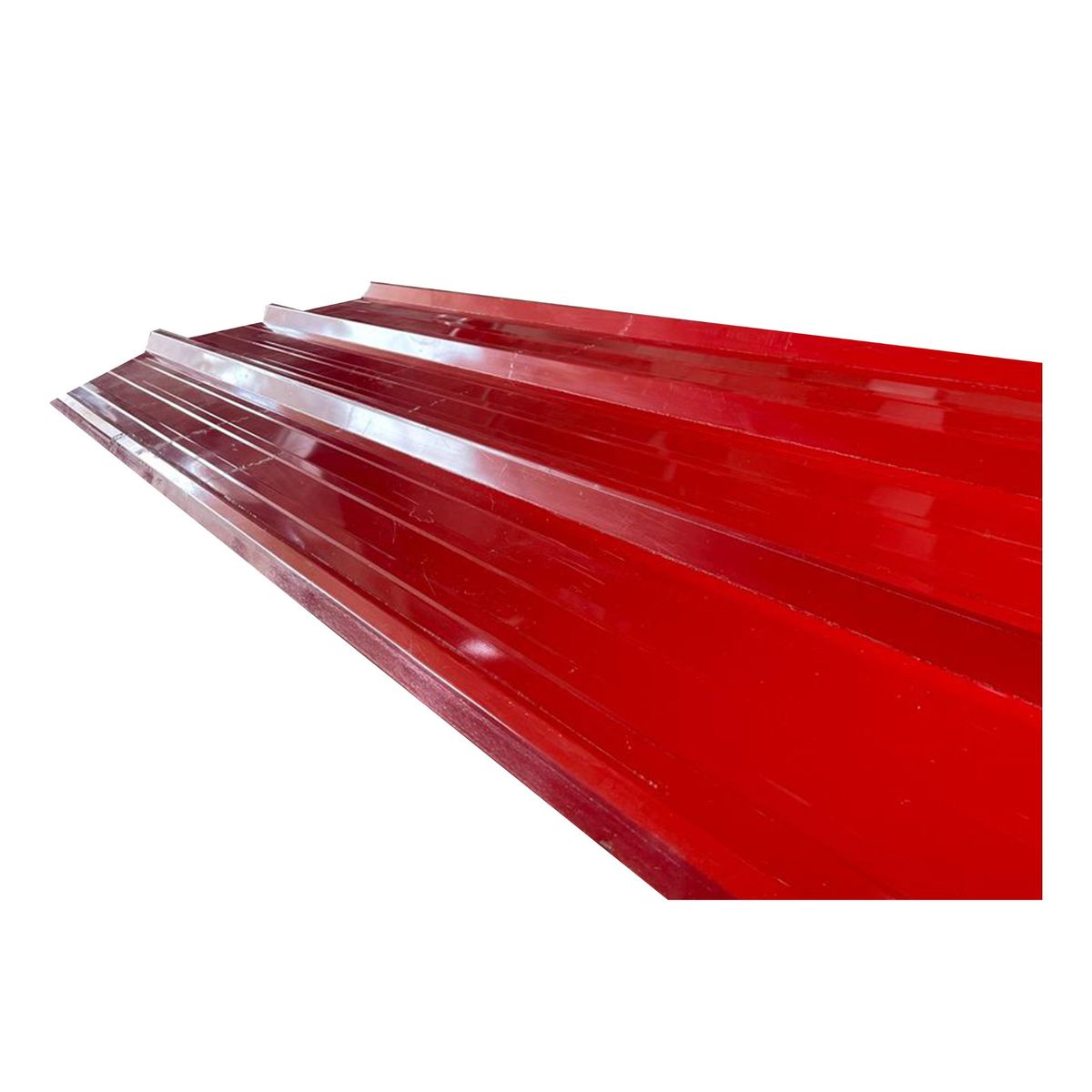 - Techo Aluzinc Rojo Junco Metal 1x3.6mx0.3mm
