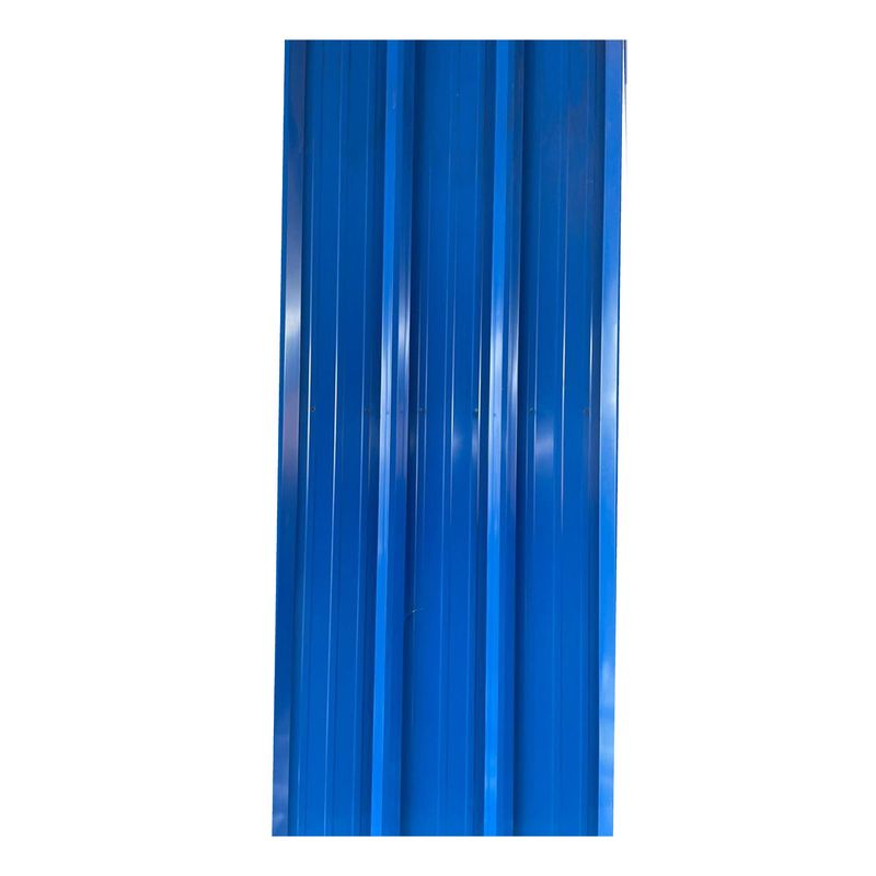 S/M - Techo Aluzinc Azul Junco Metal 1x3.6mx0.3mm