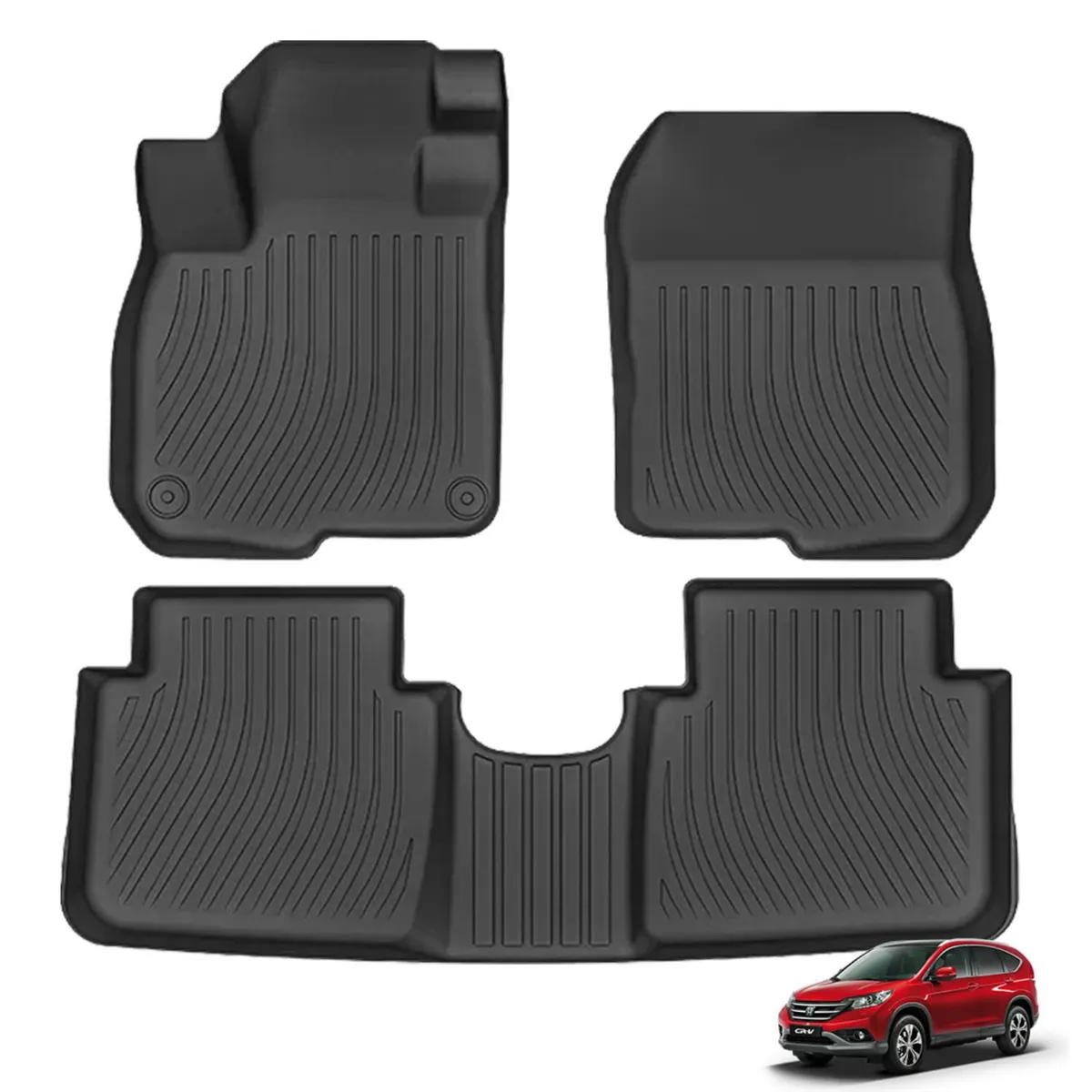 TECGO - Protector Cubre Piso 5D TPE Honda CR-V 2017-2022