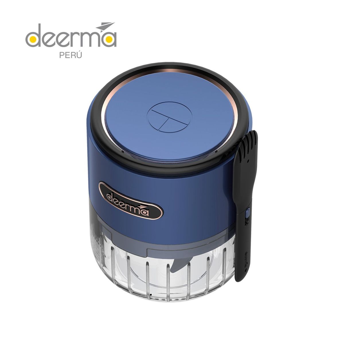 DEERMA - Mini Picador Inalámbrico Deerma JS100 Azul
