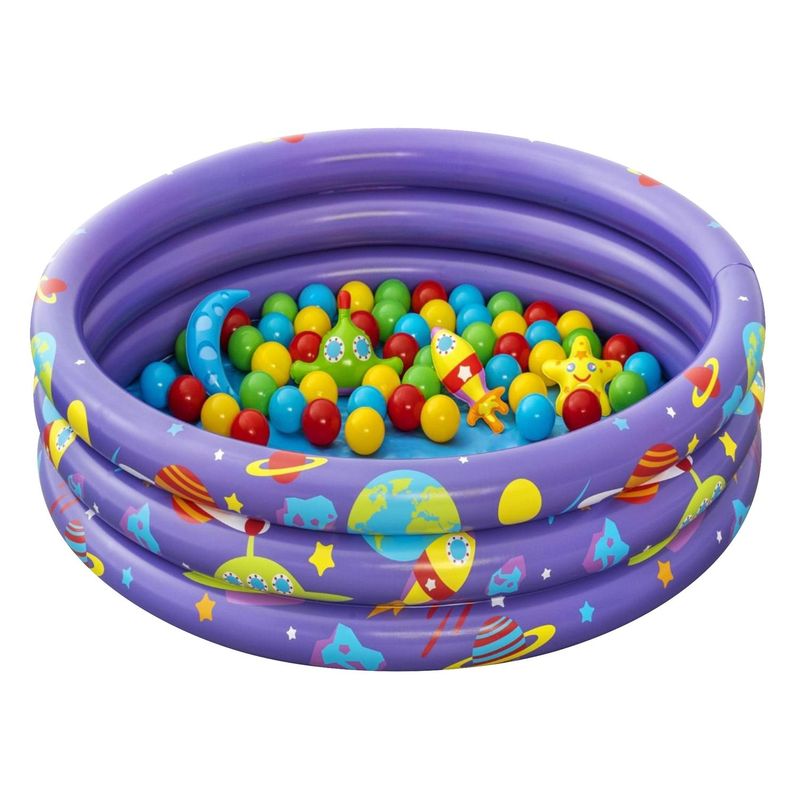 BESTWAY - Piscina Inflable Sorpresa Intergaláctica 102x25cm