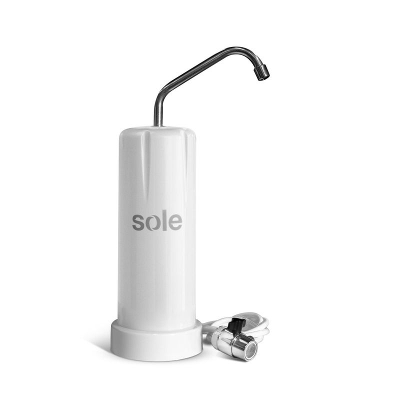 SOLE - Purificador Alcalinizador sobre Lavadero Prime Sole Blanco