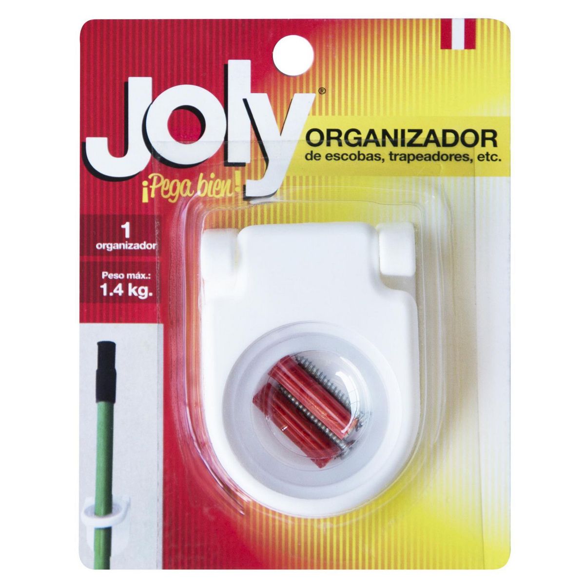 JOLLY - Porta Escobas Blanco