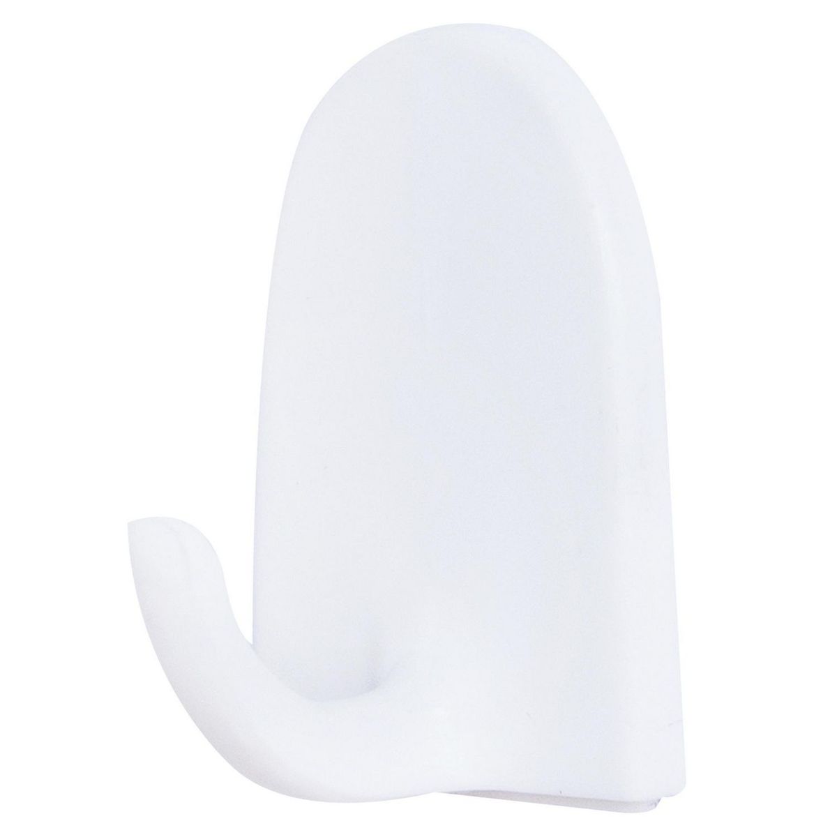 JOLLY - Gancho Curvo Blanco x 4 unid.