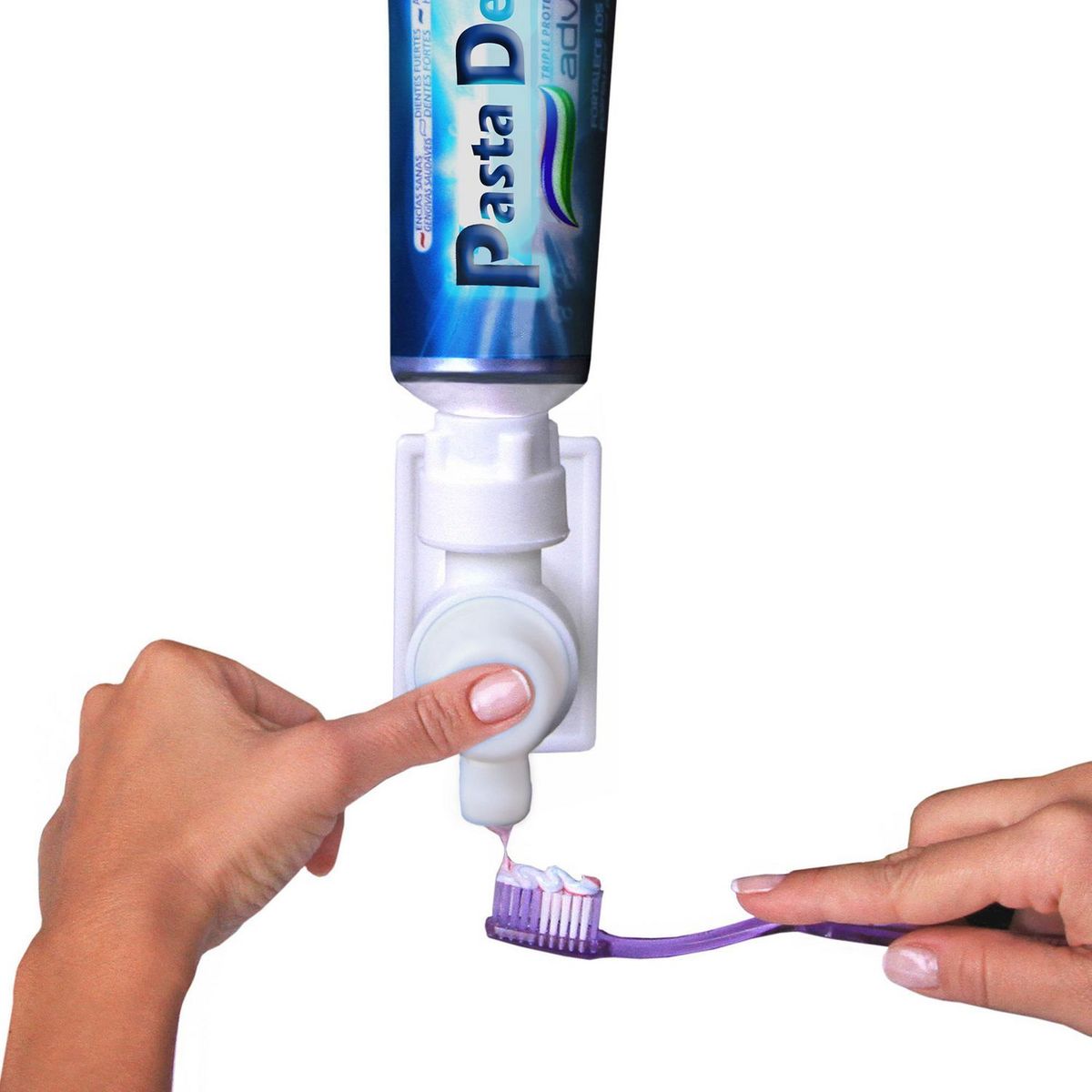 JOLY - Dispensador de Pasta Dental Blanco