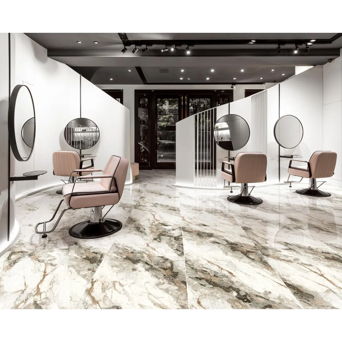 KLIPEN - Gres Porcelanico Blanco Marmol 60x120cm 1.44m2 Ares