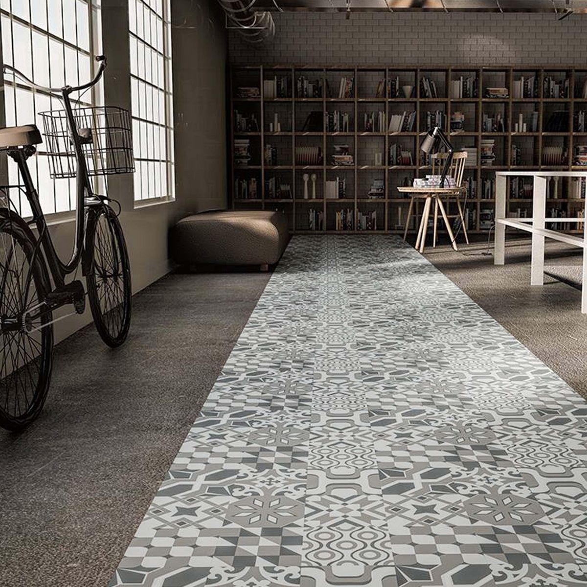 KLIPEN - Porcelanato Multicolor Decorado 60x60cm 1.44m2 Majestic