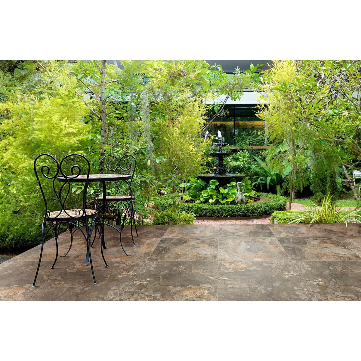 KLIPEN - Porcelanato Gris Rustico 60x60cm 1.44m2 Vulcano