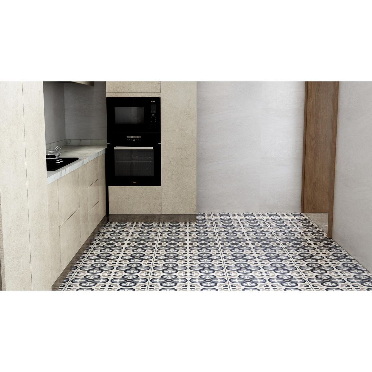 KLIPEN - Gres Porcelanico Multicolor Maderado 60x60cm 1.44m2 Allegra