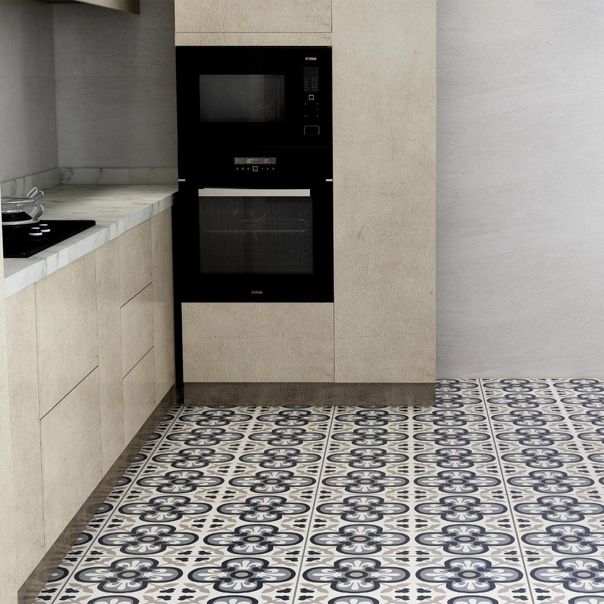 KLIPEN - Gres Porcelanico Multicolor Maderado 60x60cm 1.44m2 Allegra