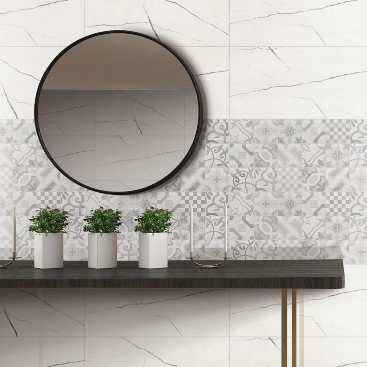 KLIPEN - Cerámica Gris Decorado 30x60cm 1.62m2 Viseo