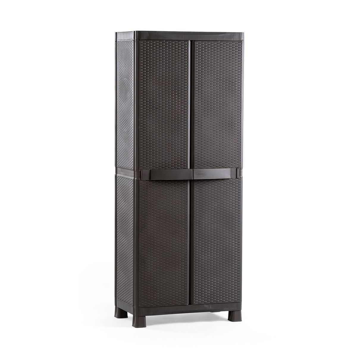 POLINPLAST - Armario Grande Marrón