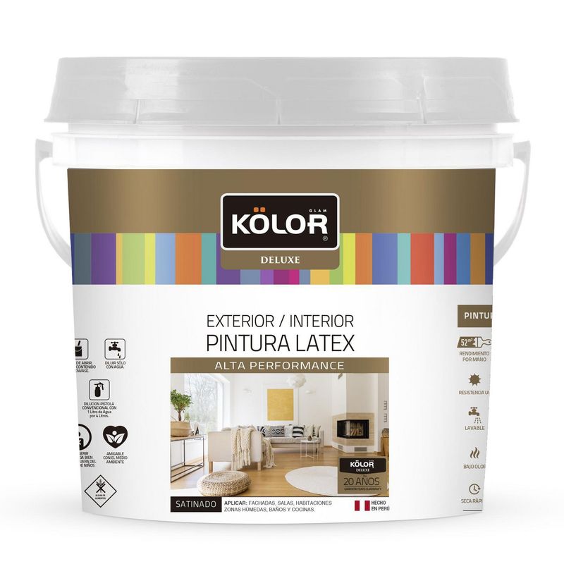KOLOR - Kolor Deluxe Satinado Pastel 1 gl