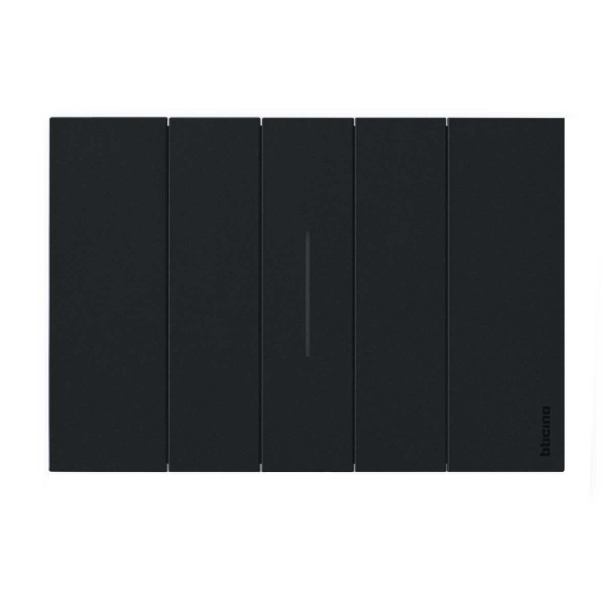 BTICINO - Interruptor de 3 Vías Simple 10AX Living Now Negro