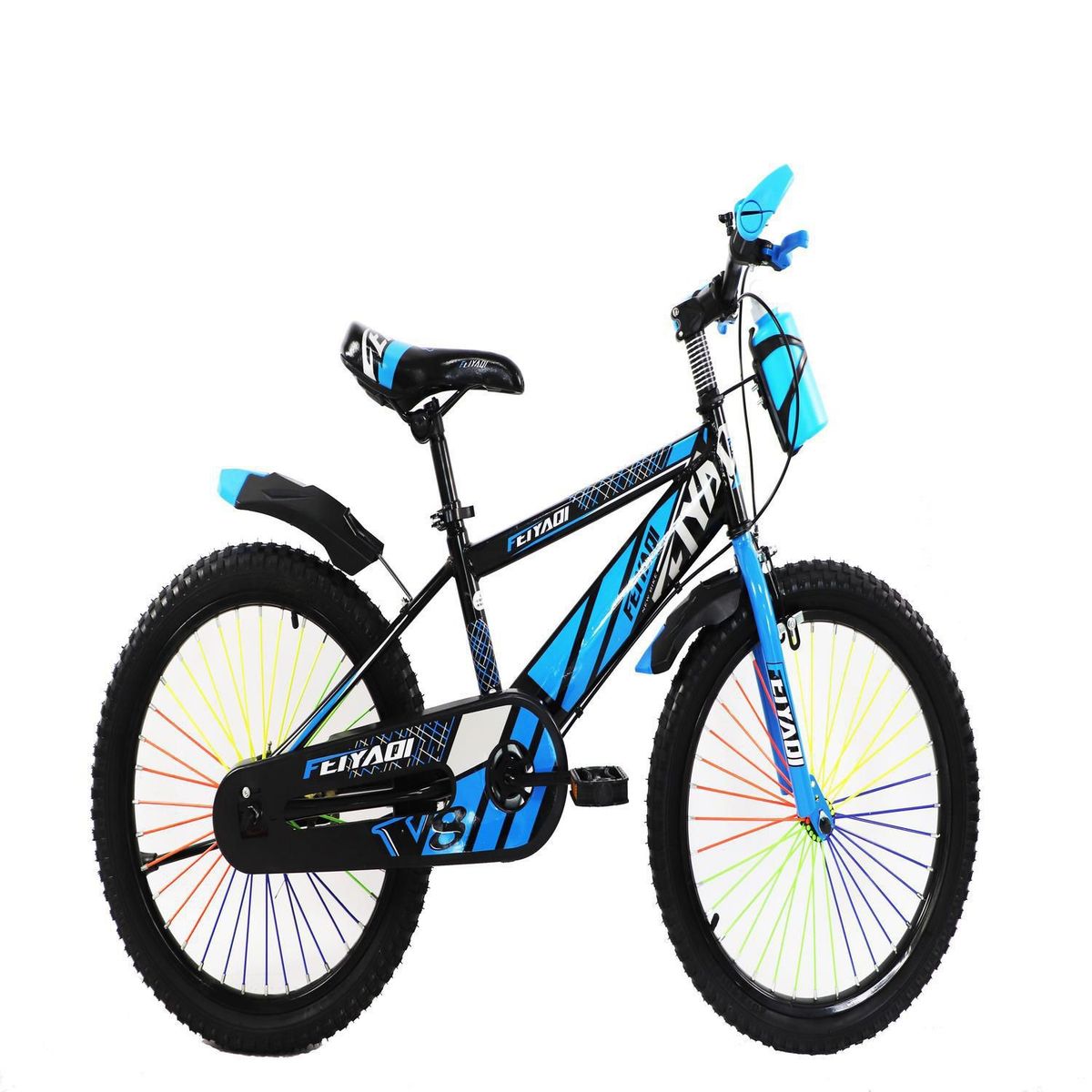 Bicicleta Montañera Infantil Xclusive Aro 20 Celeste/Negro, marca XCLUSIVE - Foto Principal