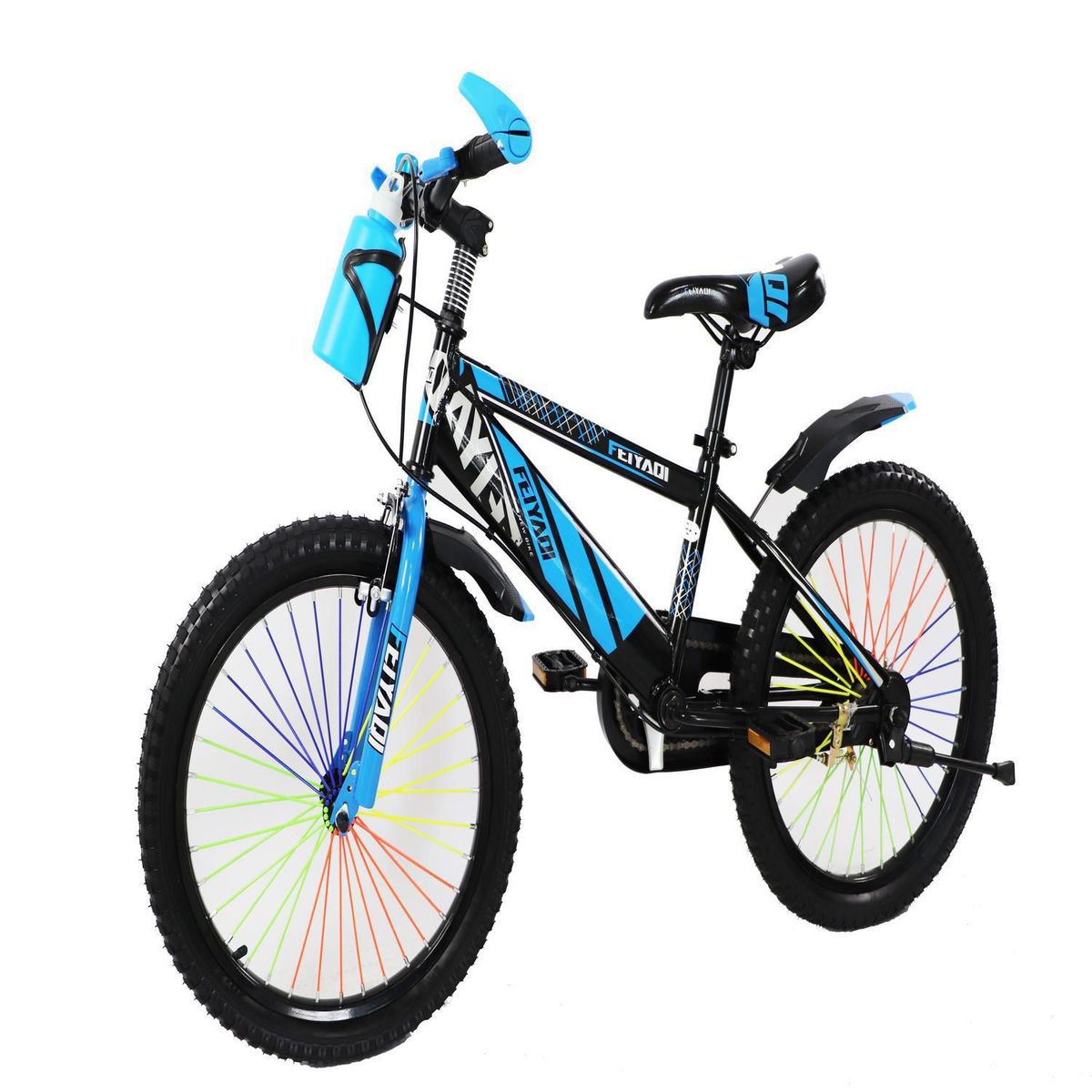 Bicicleta Montañera Infantil Xclusive Aro 20 Celeste/Negro, marca XCLUSIVE - Foto 2