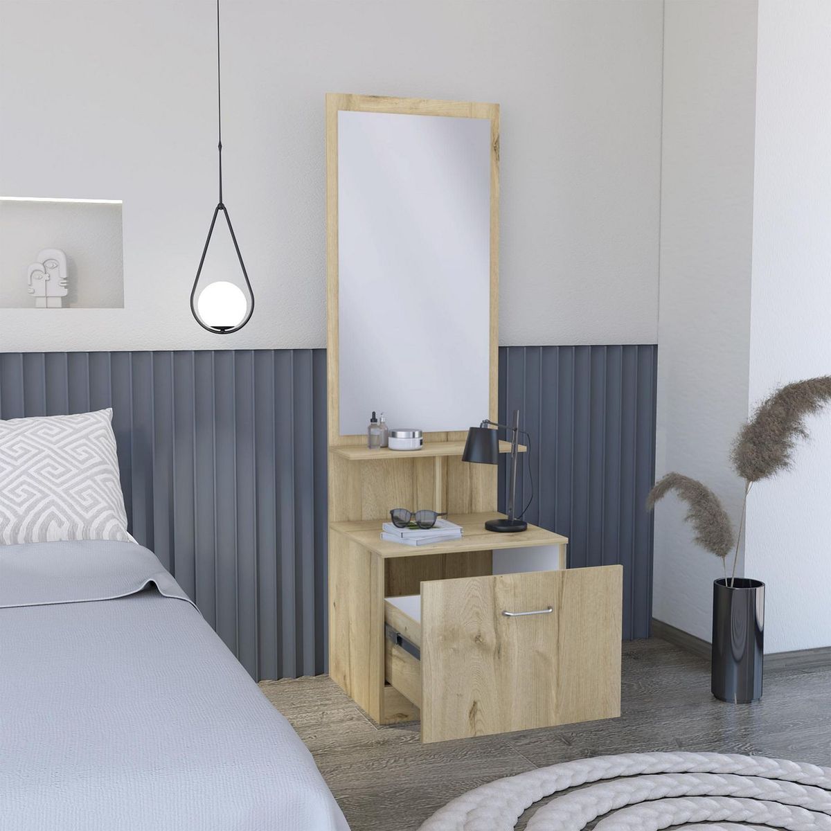 TUHOME - Velador Multifuncional Z-54