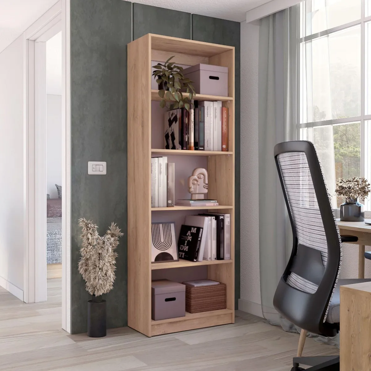 TUHOME - Estante 5 Niveles Home-E3 180.6x62.8x29.9cm