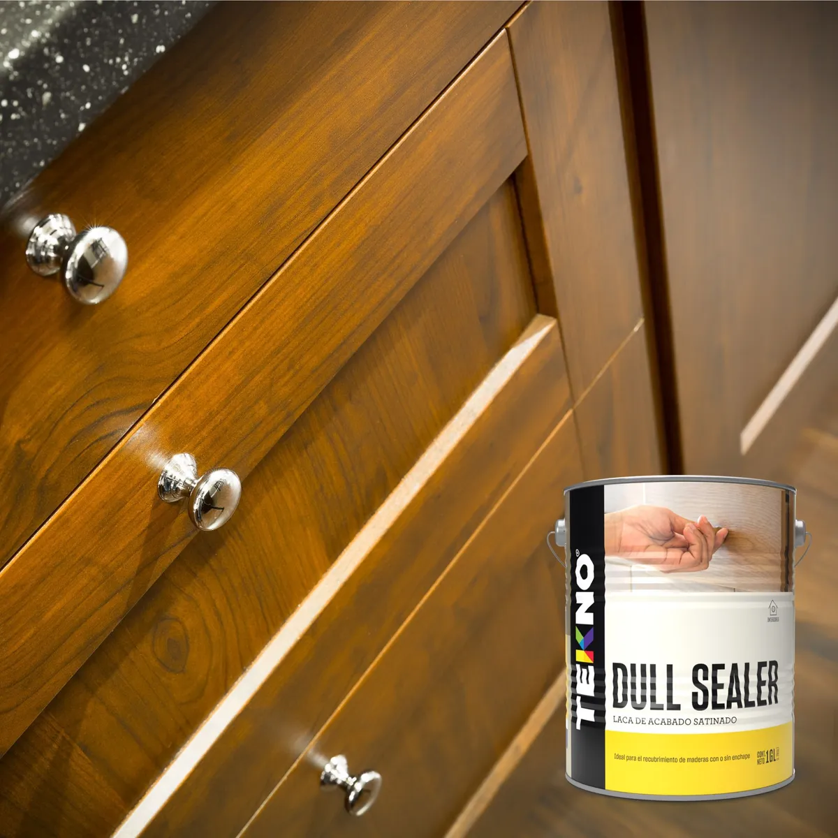 TEKNO - Laca Dull Sealer Transparente 1 gl