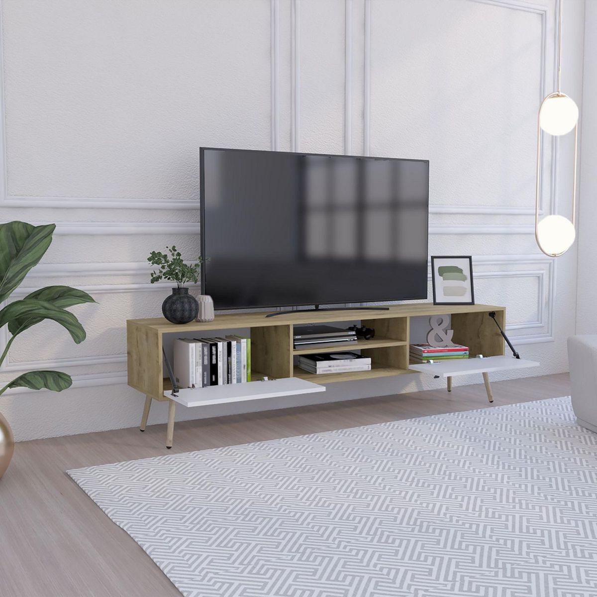 TUHOME - Mesa de TV 70" Huna