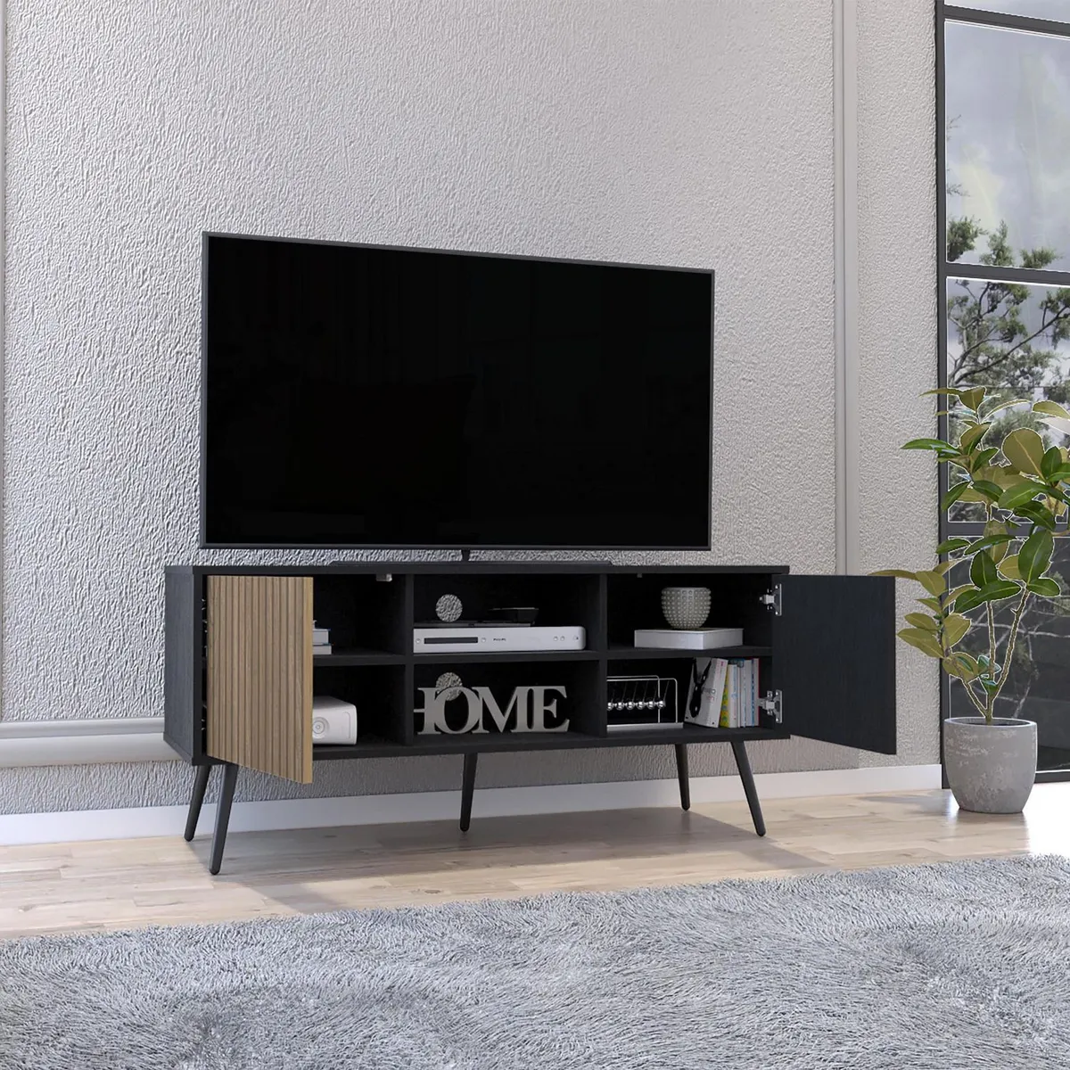 TUHOME - Mesa de TV 45" Funes Eco