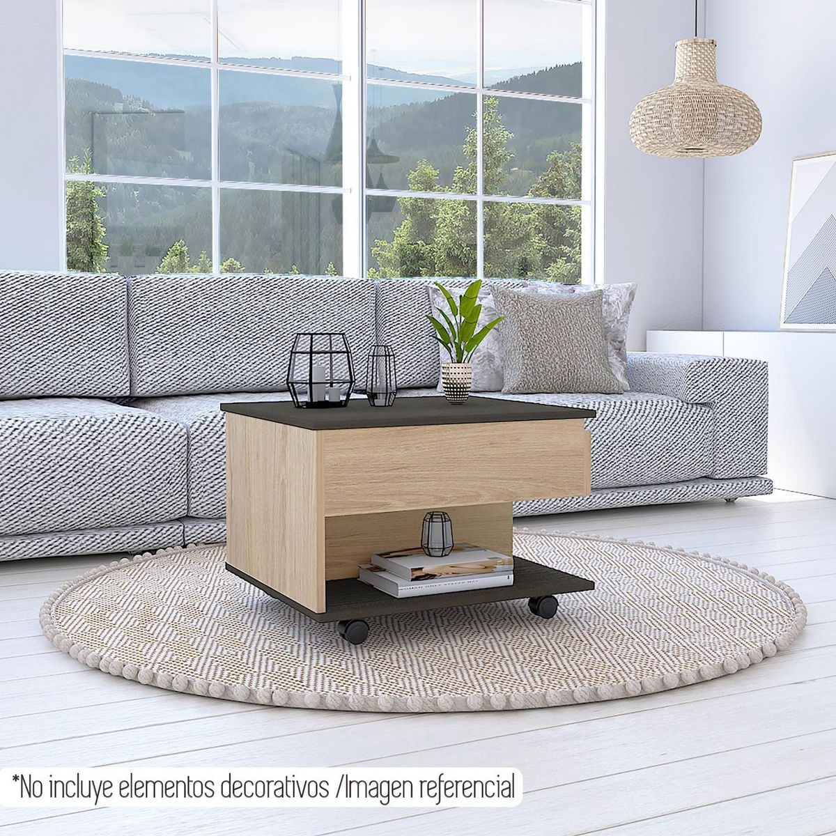 TUHOME - Mesa de Centro Extensible 5G-1