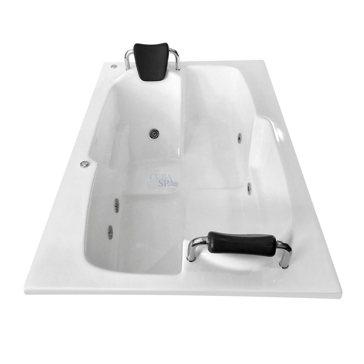 CUBA&SPA - Tina Hidromasaje Karmine 180x120cm