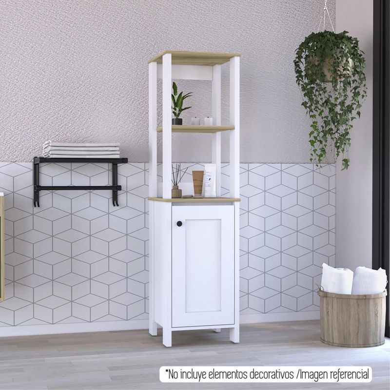 TUHOME - Mueble de Baño Alto Duna/Blanco
