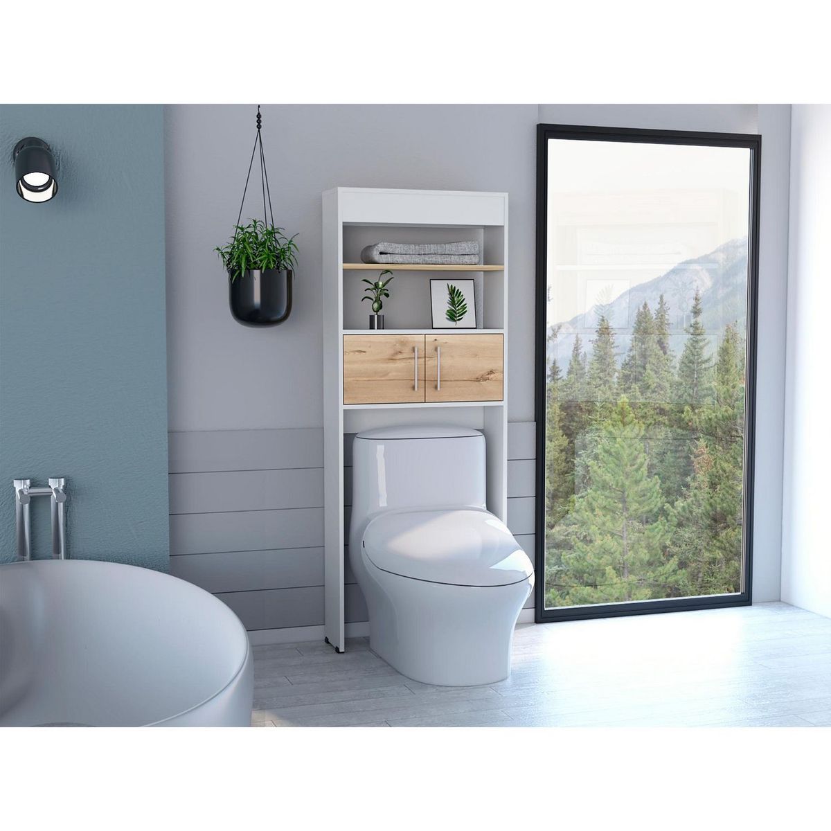 TUHOME - Muebles de Baño Bath Blanco/Duna