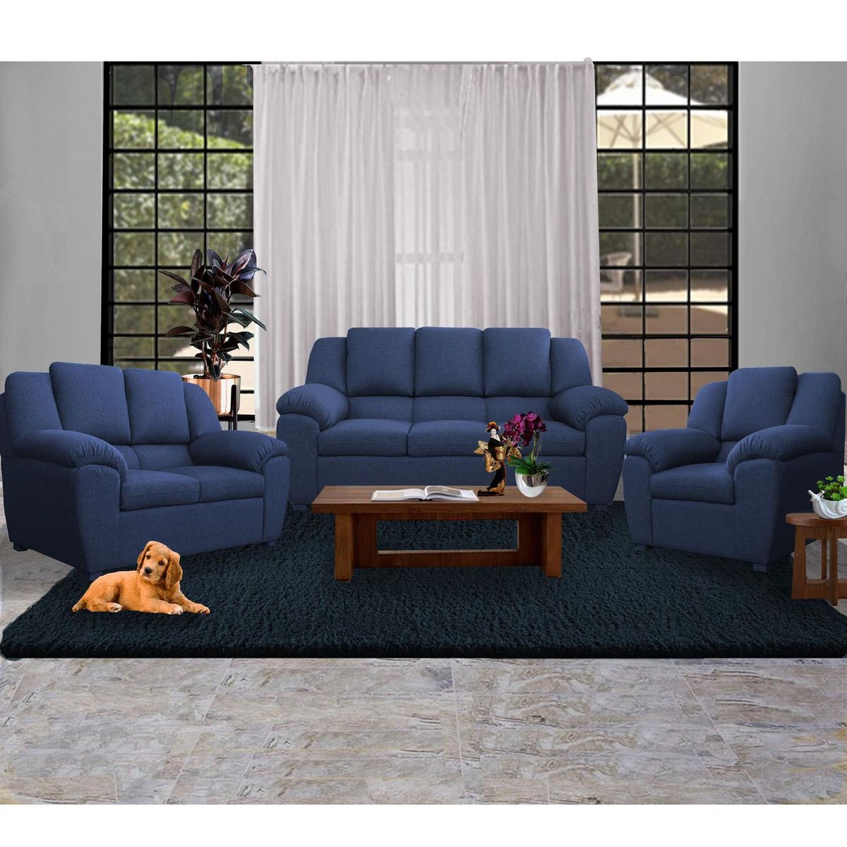 CASA BELLA - Juego de Sala 3-2-1 Cuerpos Pamplona