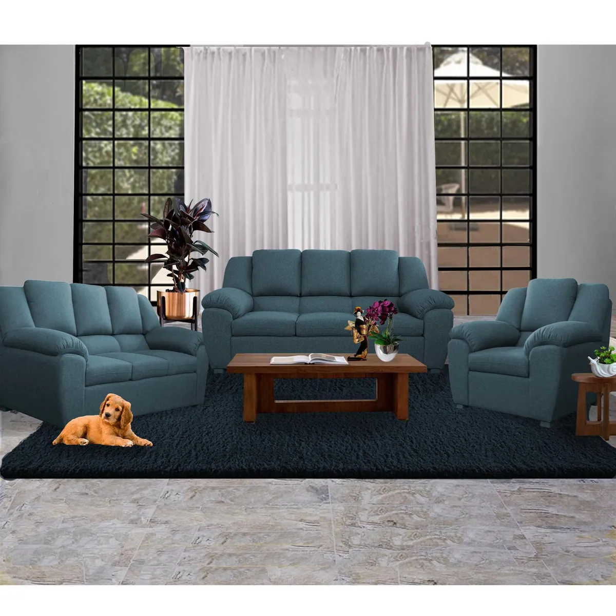 CASA BELLA - Juego de Sala 3-2-1 Cuerpos Pamplona