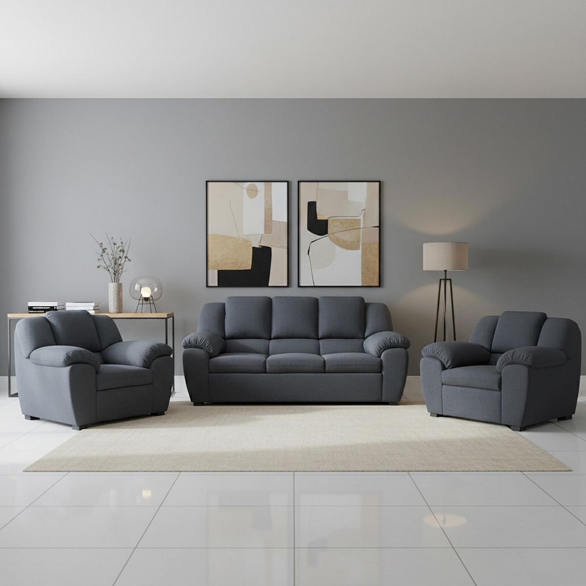 CASA BELLA - Juego de Sala 3-1-1 Cuerpos Pamplona