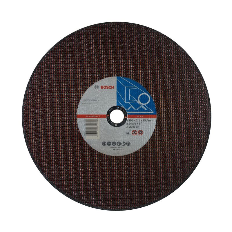 BOSCH - VE Caja de 20 Discos de Corte para acero Bosch Standard for Metal 355x3,1x25,40mm