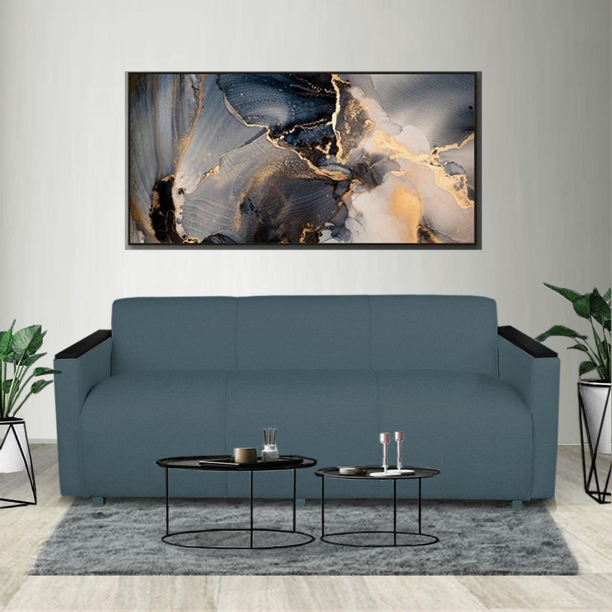 CASA BELLA - Sofá 3 Cuerpos Nepal