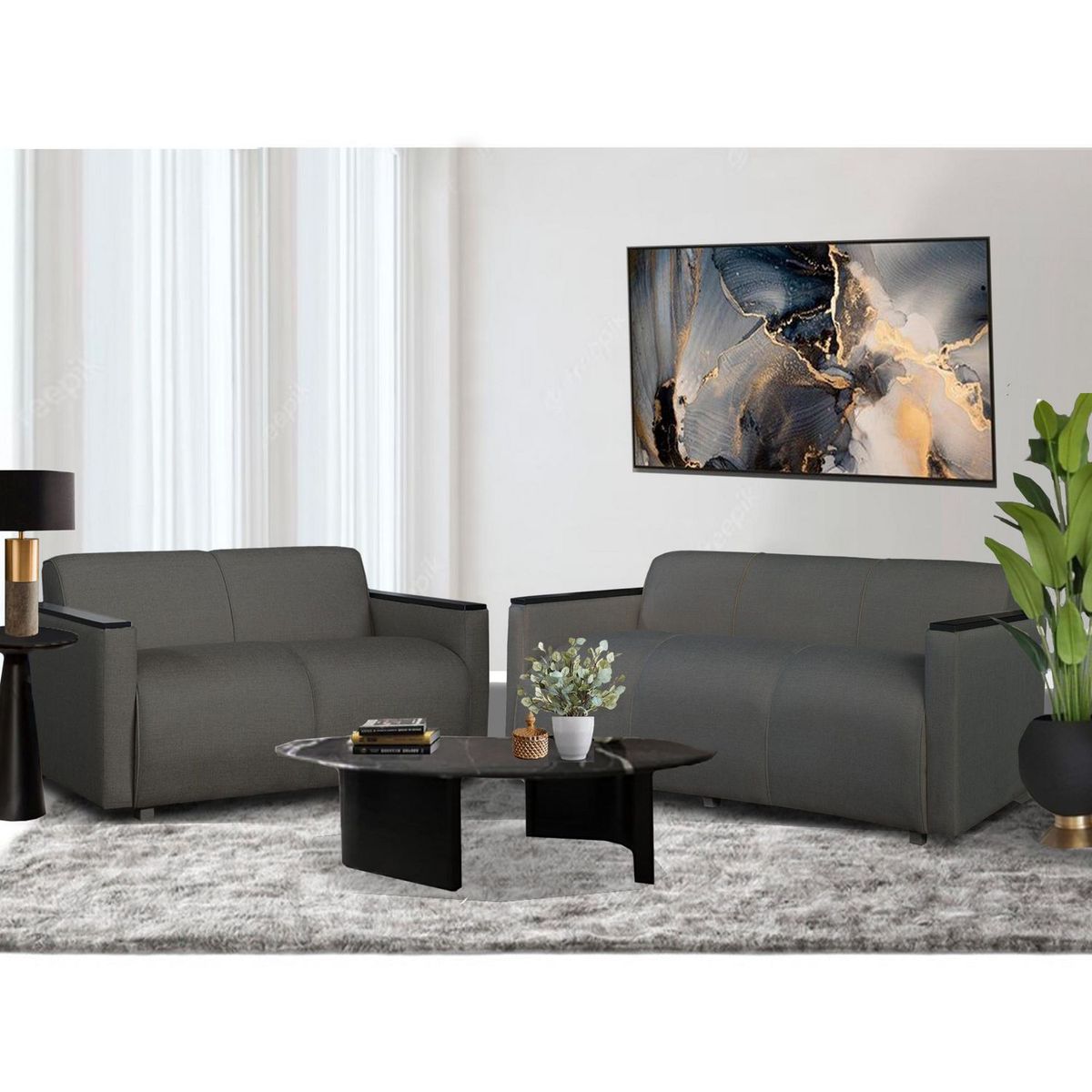 CASA BELLA - Juego de Sala 3-2 Cuerpos Nepal